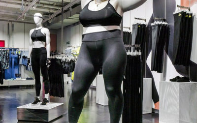 Nike plus sized mannequin for the right reasons?