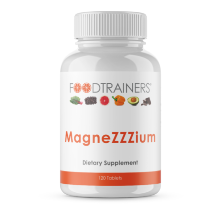 Foodtrainers MagneZZZium - Magnesium Dietary Supplement - 120 tablets